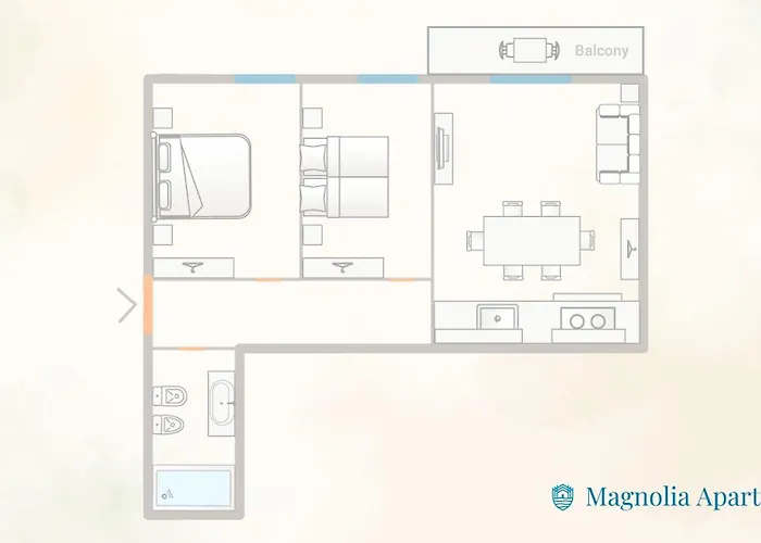 Magnolia House By Rent Апартаменты Комо